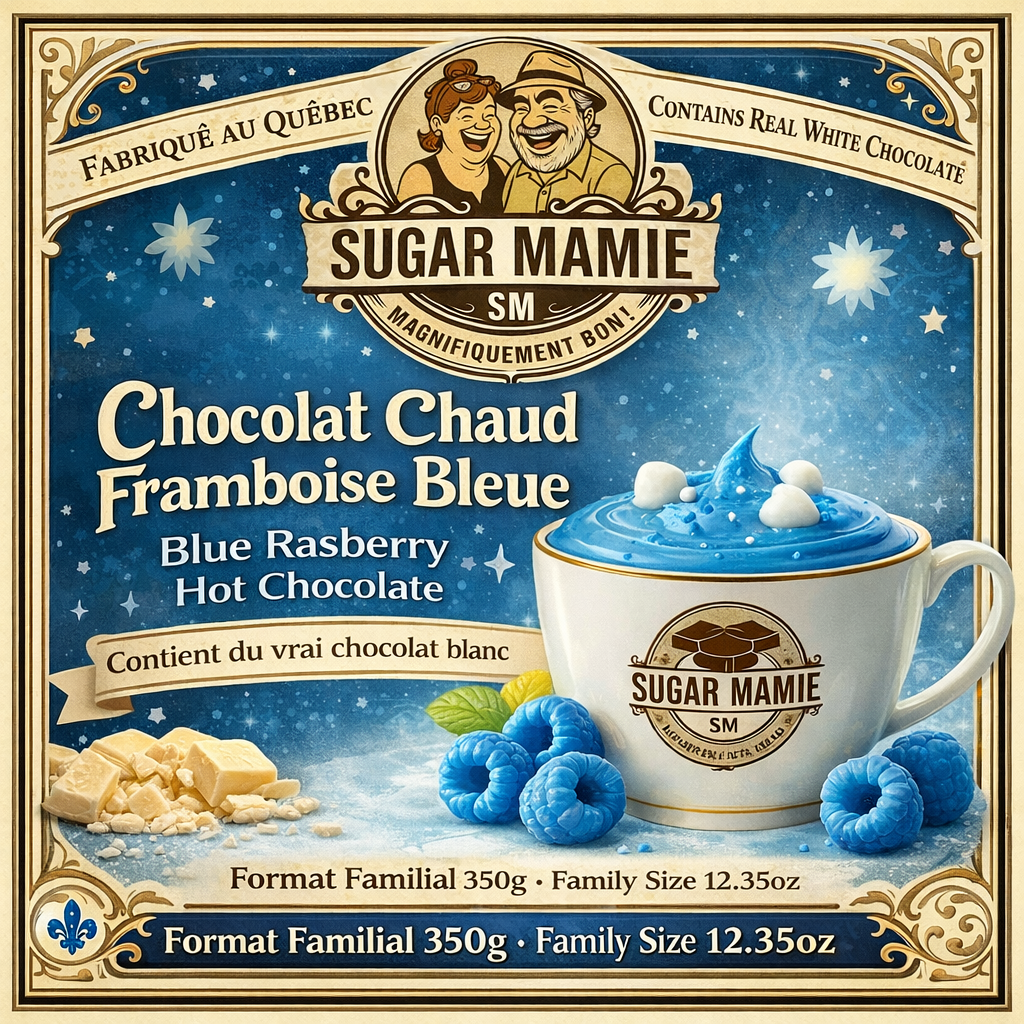 3 en 1 Chocolat chaud / smoothies/ milkshake framboise bleue