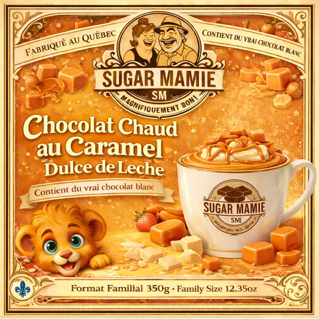 Chocolat chaud au caramel Dulce De Leche format familiale