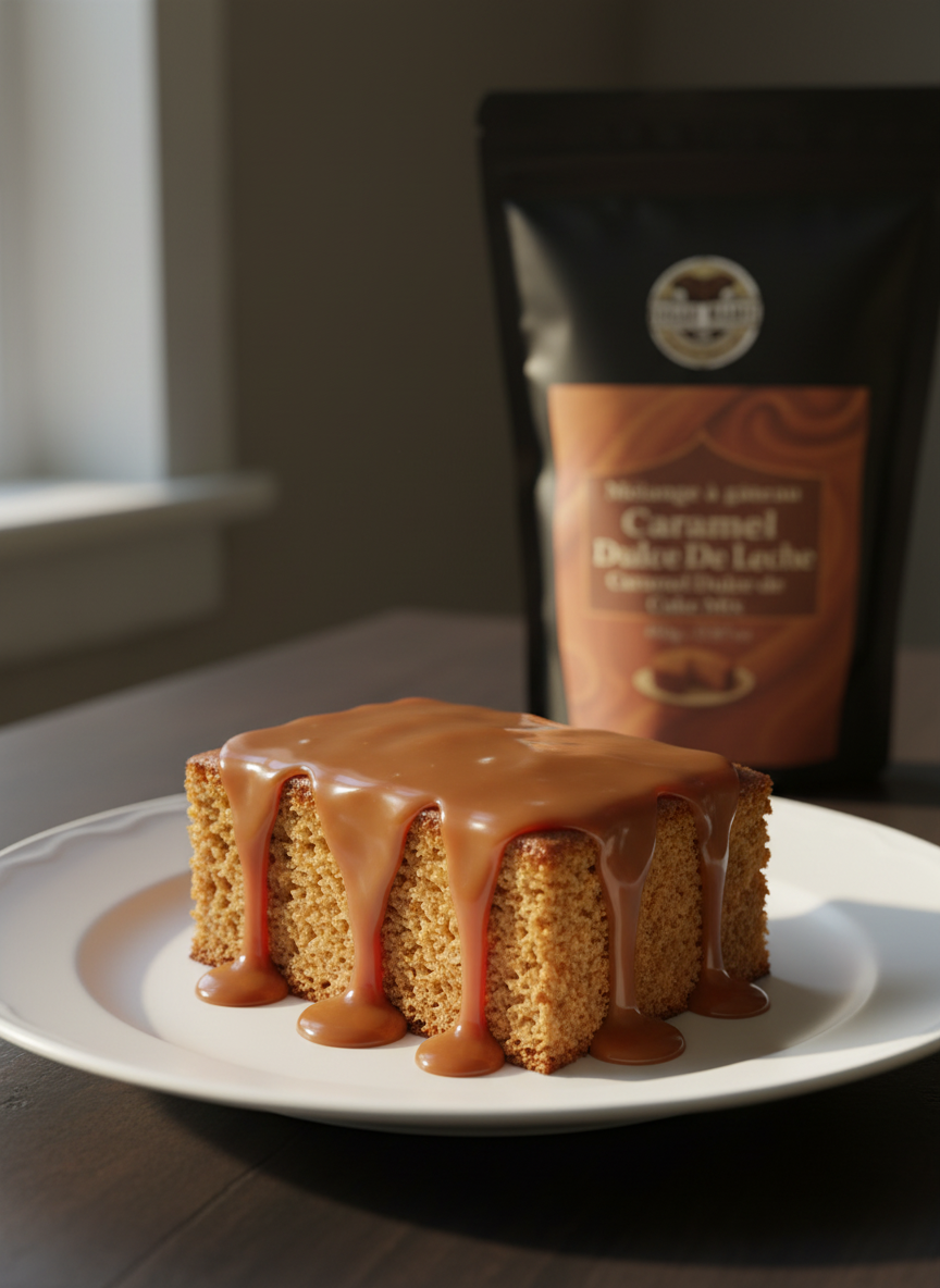 Mélange à gâteau Caramel Dulce de Leche