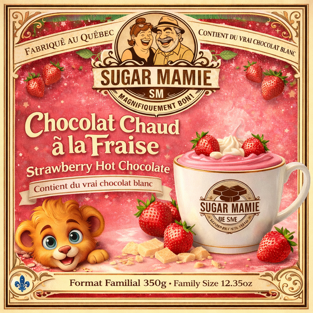 Familial 3 en 1 Chocolat chaud / smoothies/ milkshake à la fraise