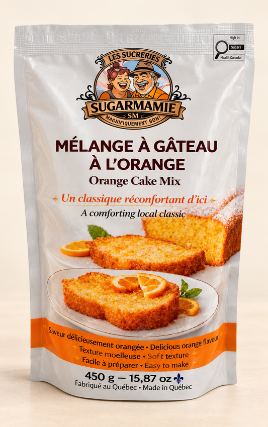 Mélange gâteau à l'orange 454g / Orange Cake 454g
