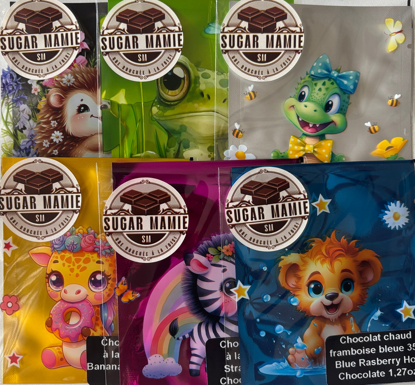 Chocolat chaud menthe poivrée 35g / Peppermint hot chocolate 35g