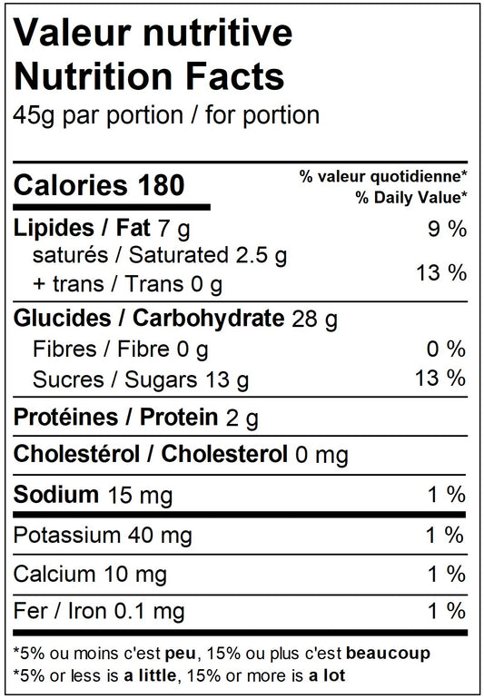 Galette à l'avoine clin d'oeil 280g / Oatmeal Cookies wink 280g